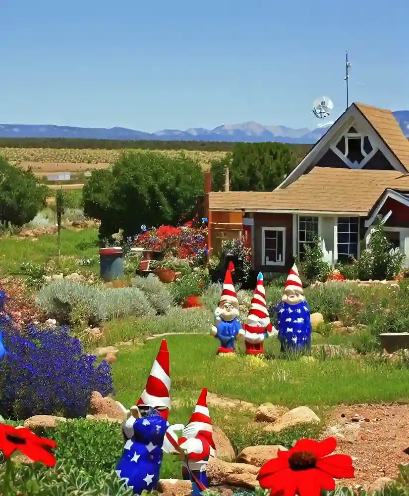 Rural Homes in New Mexico during gnome_july