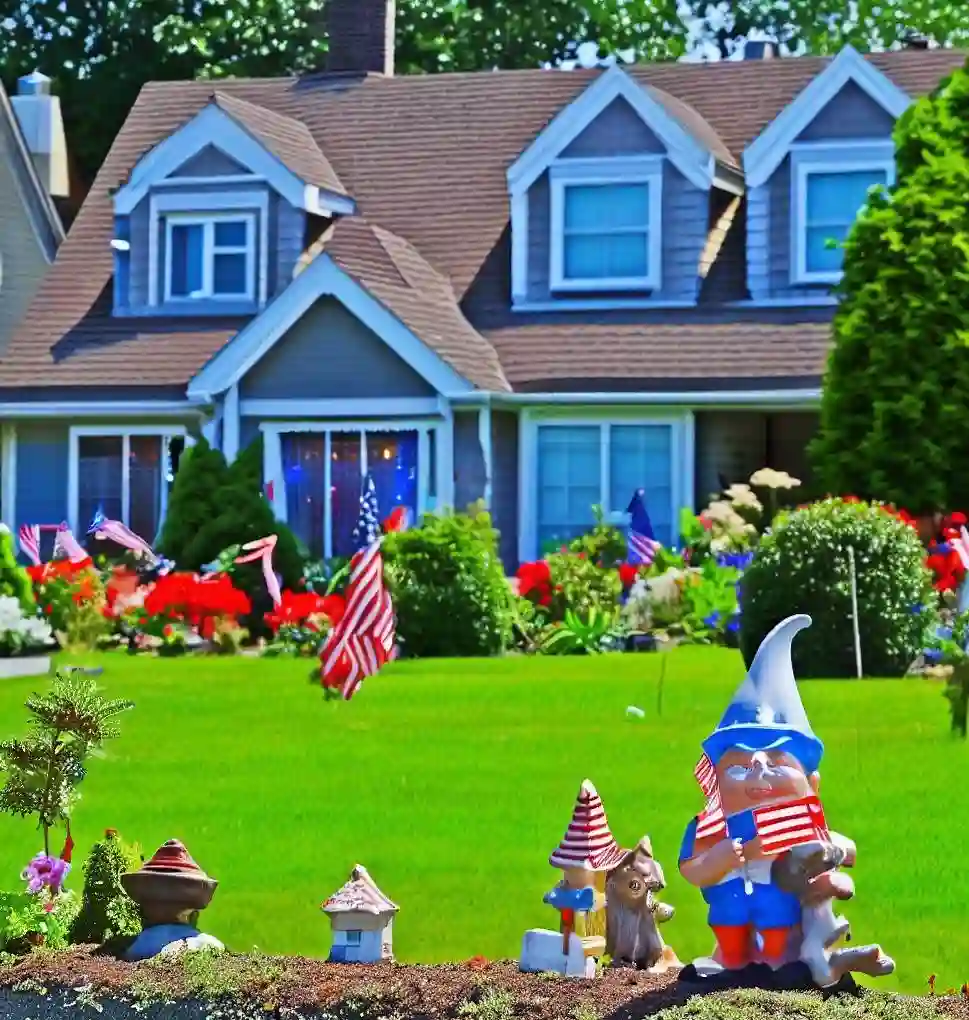 Rural Homes in New York during gnome_july