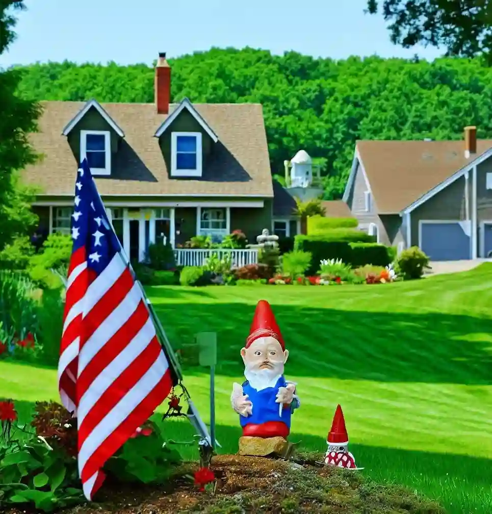 Rural Homes in Ohio during gnome_july