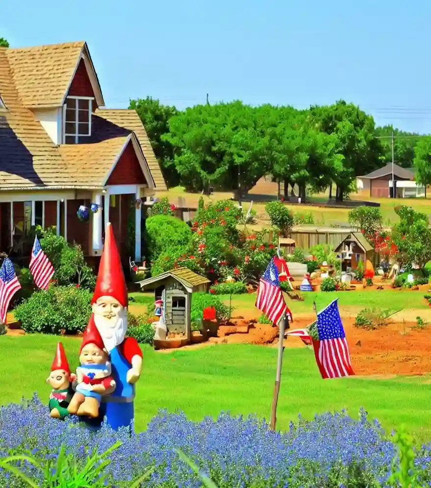 Rural Homes in Oklahoma during gnome_july