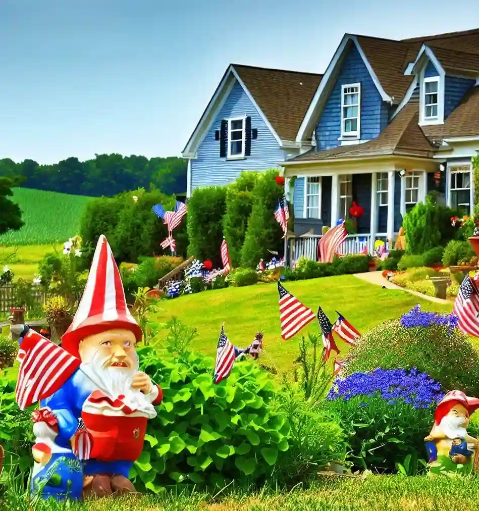 Rural Homes in Virginia during gnome_july