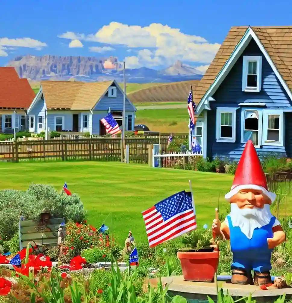 Rural Homes in Wyoming during gnome_july