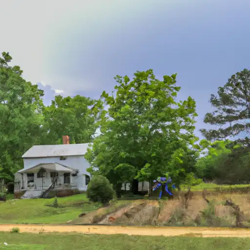 Rural homes in Butler, Alabama