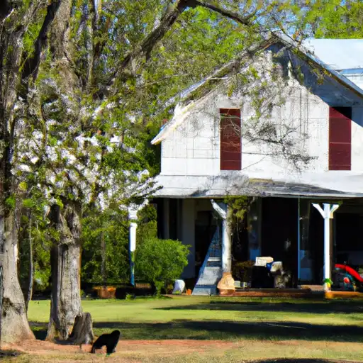 Rural homes in Chambers, Alabama