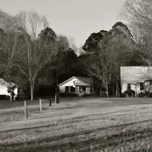 Rural homes in Clarke, Alabama
