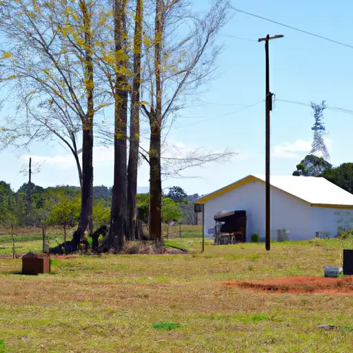 Rural homes in Cullman, Alabama