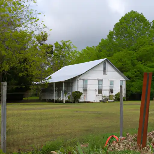 Rural homes in Hale, Alabama