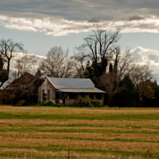 Rural homes in Marshall, Alabama