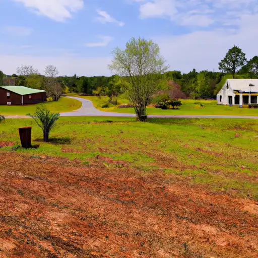 Rural homes in Pickens, Alabama