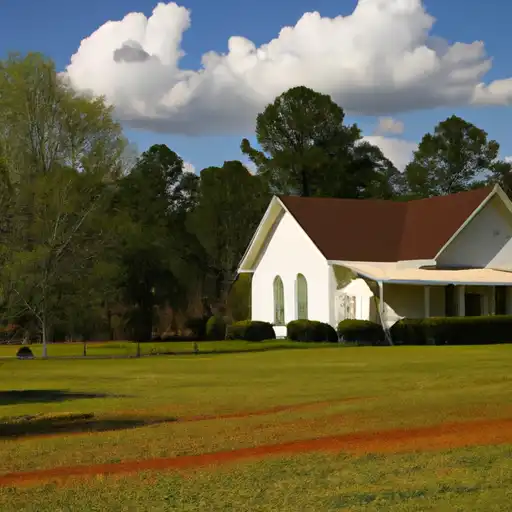 Rural homes in Russell, Alabama