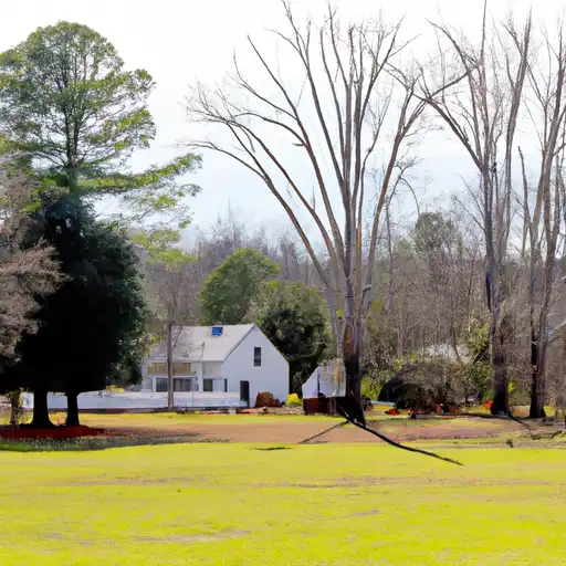 Rural homes in Saint Clair, Alabama