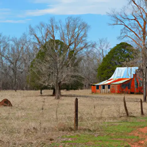 Rural homes in Carroll, Arkansas