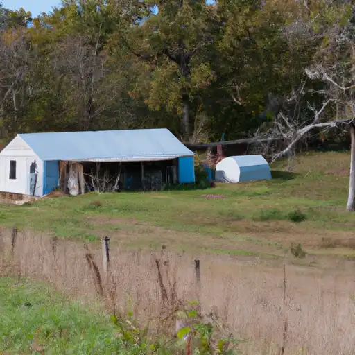 Rural homes in Cleburne, Arkansas