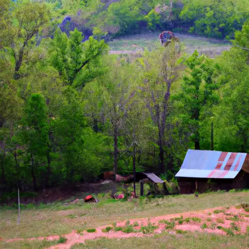 Rural homes in Cleveland, Arkansas