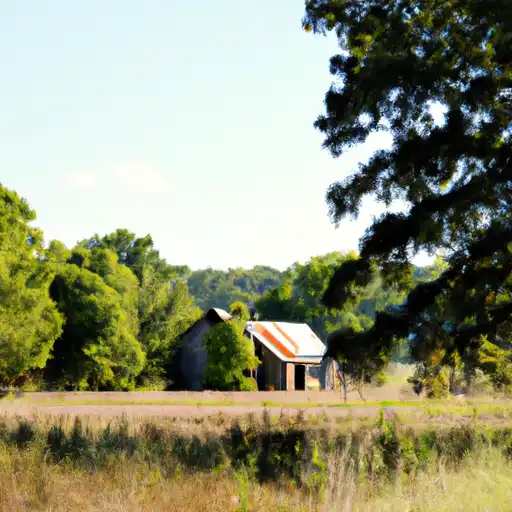 Rural homes in Conway, Arkansas