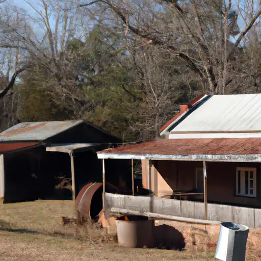 Rural homes in Drew, Arkansas