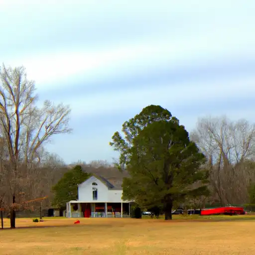 Rural homes in Fulton, Arkansas