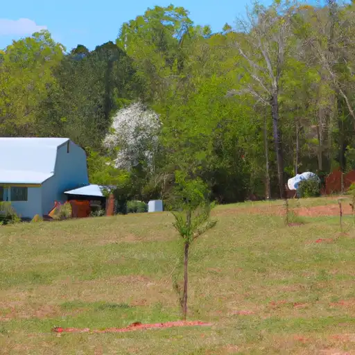 Rural homes in Hot Spring, Arkansas