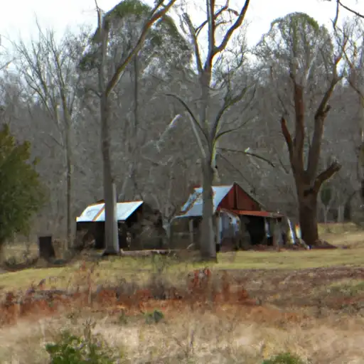 Rural homes in Lincoln, Arkansas