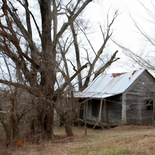 Rural homes in Lonoke, Arkansas