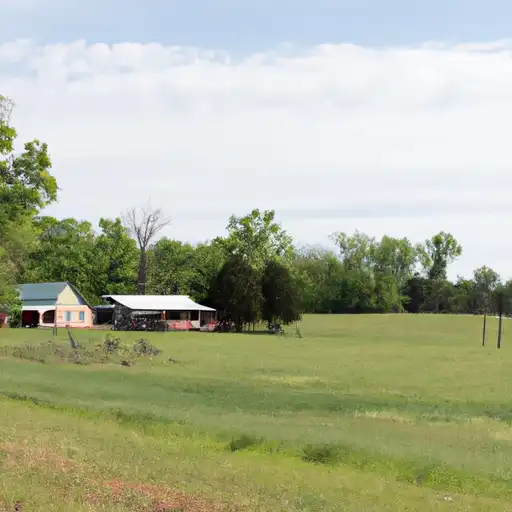 Rural homes in Newton, Arkansas