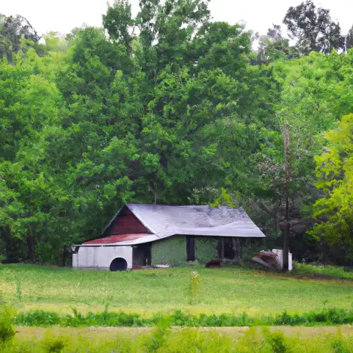 Rural homes in Perry, Arkansas