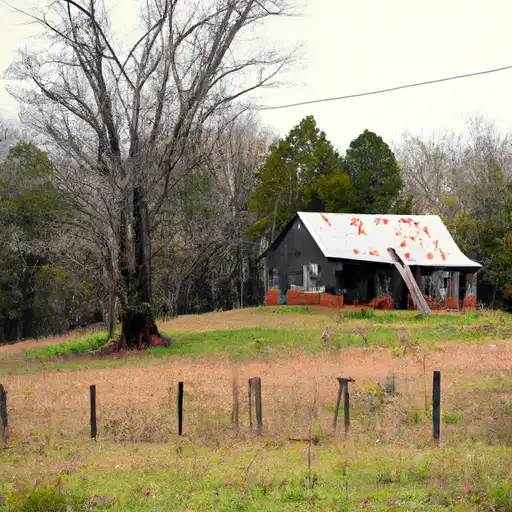 Rural homes in Pulaski, Arkansas