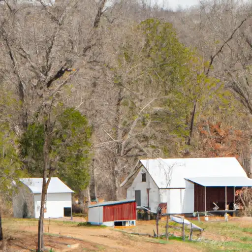 Rural homes in Scott, Arkansas