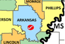 Arkansas County Seal