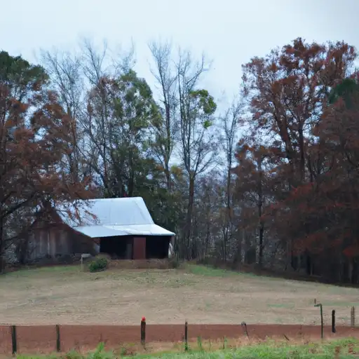 Rural homes in Van Buren, Arkansas