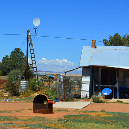 Rural homes in Apache, Arizona
