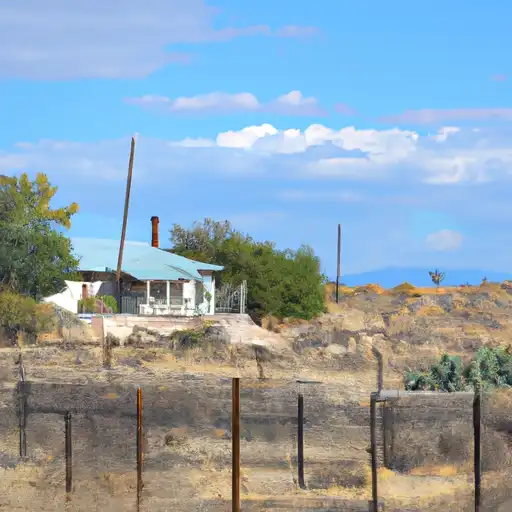 Rural homes in Greenlee, Arizona