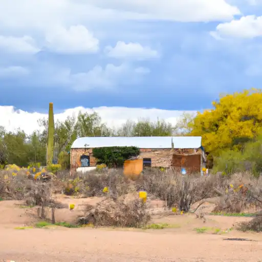 Rural homes in Maricopa, Arizona