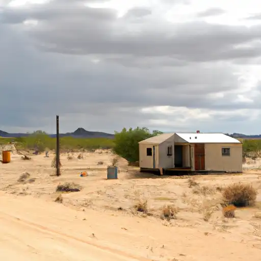 Rural homes in Mohave, Arizona