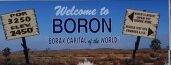 City Logo for Boron