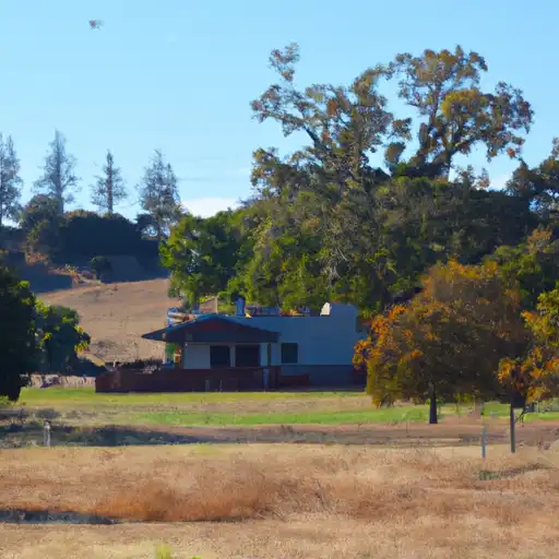 Rural homes in Glenn, California