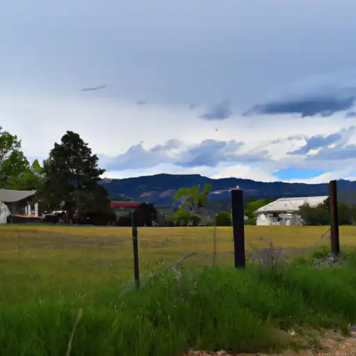 Rural homes in Baca, Colorado
