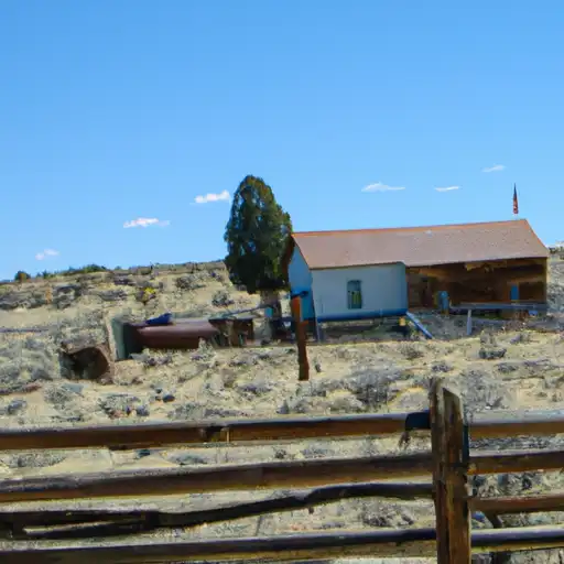 Rural homes in Cheyenne, Colorado