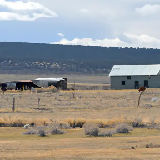 Rural homes in Crowley, Colorado