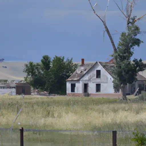Rural homes in Delta, Colorado