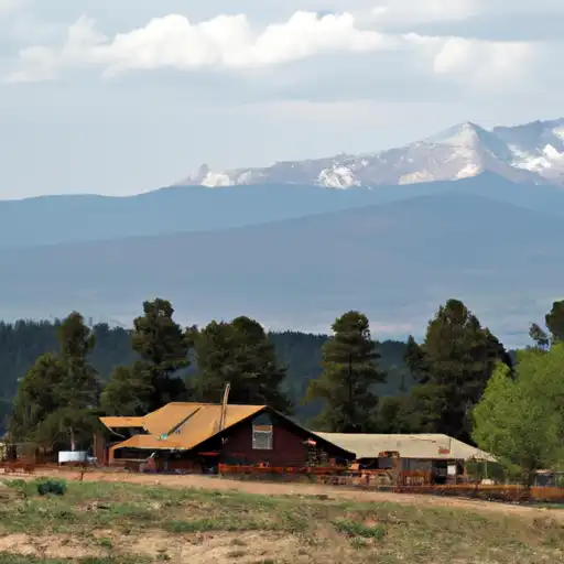Rural homes in Grand, Colorado
