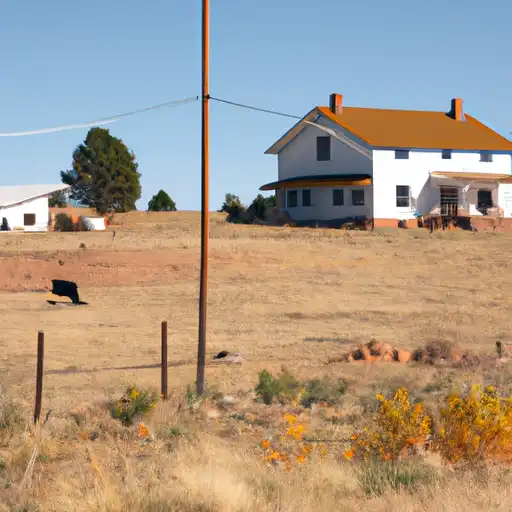 Rural homes in Kit Carson, Colorado