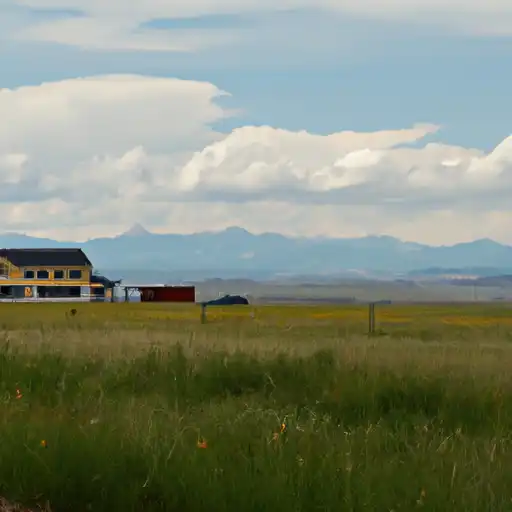 Rural homes in La Plata, Colorado