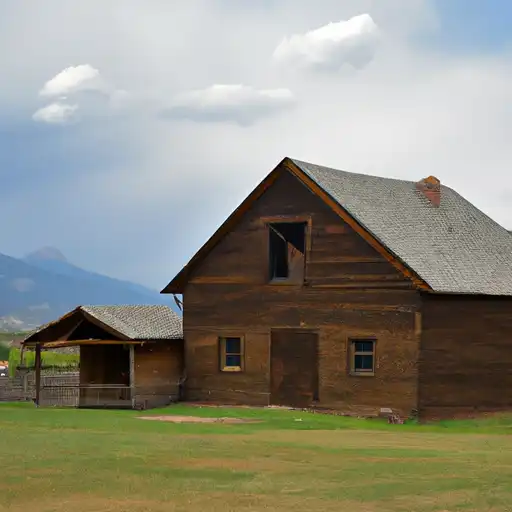 Rural homes in Lake, Colorado