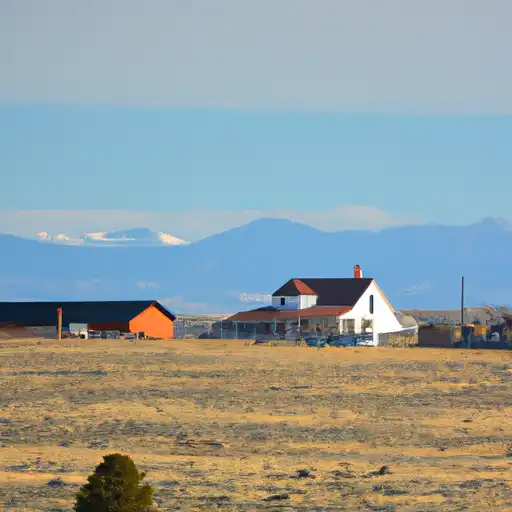 Rural homes in Larimer, Colorado