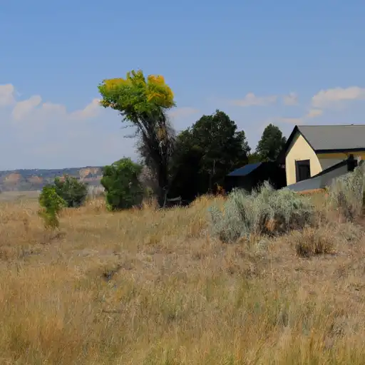 Rural homes in Washington, Colorado
