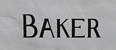 City Logo for Baker