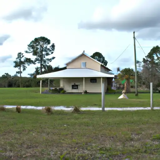 Rural homes in Bay, Florida