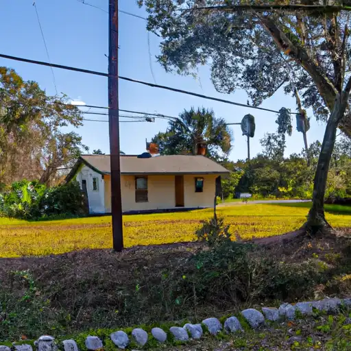 Rural homes in Bradford, Florida