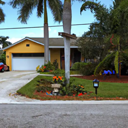 Rural homes in Broward, Florida